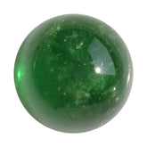 TSAVORITE PLAIN ROUND CAB (AAA/MILKY) 9.00X9.00 MM 5.44 Cts.