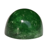 TSAVORITE PLAIN ROUND CAB (AAA/MILKY) 9.00X9.00 MM 5.44 Cts.