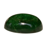 TSAVORITE PLAIN OVAL CAB (AAA/MILKY) 7.00X5.00 MM 1.09 Cts.