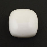 WHITE AGATE CUSHION CAB 14MM 11.96 Cts.