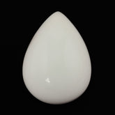 WHITE AGATE (INDONESIAN) PEAR CAB (GREENISH WHITE) 22X16MM 14.53 Cts.