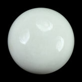 WHITE AGATE PLAIN ROUND CAB 10MM (TH. 5.00-5.40MM) 4.02 Cts.