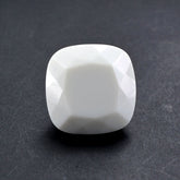 WHITE AGATE CUT CUSHION 12.50MM 8.05 Cts.