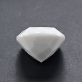 WHITE AGATE CUT CUSHION 12.50MM 8.05 Cts.