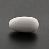 WHITE AGATE PLAIN OLIVE 15X8MM 7.30 Cts.