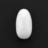 WHITE AGATE PLAIN OLIVE 15X8MM 7.30 Cts.