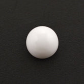 WHITE AGATE ROUND CAB 4MM 0.36 Cts.