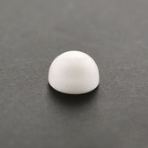 WHITE AGATE ROUND CAB 4MM 0.36 Cts.