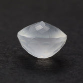WHITE MILKY QUARTZ IRREGULAR CUT SPECIAL ROUND 9MM 3.44 Cts.