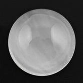 WHITE MILKY QUARTZ ROUND CAB 14MM 10.50 Cts.