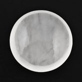 WHITE MILKY QUARTZ LENTIL ROUND 10MM 2.33 Cts.
