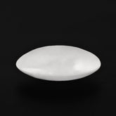 WHITE MILKY QUARTZ LENTIL ROUND 10MM 2.33 Cts.