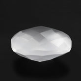 WHITE MILKY QUARTZ BRIOLETTE CUSHION 11MM 4.90 Cts.