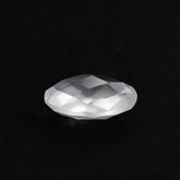 WHITE MILKY QUARTZ BRIOLETTE OVAL 8X6MM 1.03 Cts.