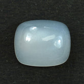 WHITE MILKY QUARTZ PLAIN CUSHION CAB 11.50X9.50 MM 4.43 Cts.