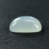 WHITE MILKY QUARTZ PLAIN CUSHION CAB 11.50X9.50 MM 4.43 Cts.