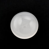 WHITE MILKY QUARTZ ROUND CAB 20MM 27.28 Cts.