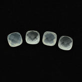 WHITE MILKY QUARTZ BRIOLETTE CUSHION 11.00MM 5.04 Cts.