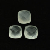 WHITE MILKY QUARTZ BRIOLETTE CUSHION 8.00MM 2.17 Cts.