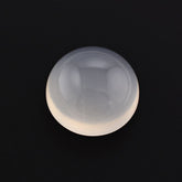 WHITE MILKY QUARTZ ROUND CAB 14MM 10.60 Cts.