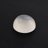 WHITE MILKY QUARTZ ROUND CAB 14MM 10.60 Cts.