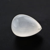WHITE MILKY QUARTZ PLAIN DROP WITH (FULL DRILL) 18X13MM 19.67 Cts.