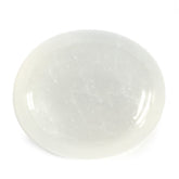 WHITE MOONSTONE OVAL CAB 14X12MM 7.55 Cts.