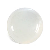 WHITE MOONSTONE ROUND CAB 12MM 6.53 Cts.