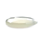 WHITE MOONSTONE ROSE CUT BRIOLETTE PEARISH 15.50X12.50MM 5.18 Cts.