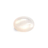 WHITE MOONSTONE PLAIN OVAL LENTIL 8X6MM 1.05 Cts.