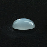 WHITE MOONSTONE PLAIN OVAL CAB 8X6MM 1.21 Cts.