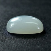 WHITE MOONSTONE PLAIN CUSHION CAB (MILKY WHITE) 15X12.50 MM 8.30 Cts.