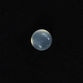 WHITE MOONSTONE PLAIN ROUND CAB (MILKY) 3.50X3.50 MM 0.21 Cts.