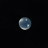 WHITE MOONSTONE PLAIN ROUND CAB (MILKY) 1.70X1.70 MM 0.03 Cts.