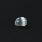 WHITE MOONSTONE PLAIN ROUND CAB (MILKY) 3.00X3.00 MM 0.14 Cts.