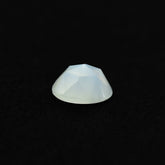 WHITE MOONSTONE ROSE CUT ROUND CAB (MILKY) 4.00X4.00 MM 0.22 Cts.
