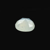 WHITE MOONSTONE ROSE CUT ROUND CAB (MILKY) 6.00X6.00 MM 0.72 Cts.