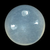 WHITE MOONSTONE PLAIN ROUND CAB (MILKY) 4.50X4.50 MM 0.33 Cts.