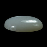 WHITE MOONSTONE PLAIN ROUND CAB (MILKY) 15.00X15.00 MM 6.83 Cts.