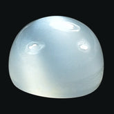 WHITE MOONSTONE PLAIN ROUND CAB (MILKY) 3.00X3.00MM 0.14 Cts.