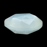 WHITE MOONSTONE ROSE CUT BRIOLETTE ROUND CAB (MILKY) 8.00X8.00 MM 1.59 Cts.