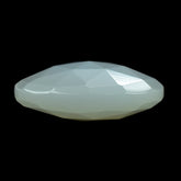 WHITE MOONSTONE ROSE CUT BRIOLETTE ROUND (MILKY) 12.00X12.00 MM 4.21 Cts.
