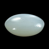 WHITE MOONSTONE (MILKY) LENTIL ROUND 8.00X8.00 MM 1.58 Cts.