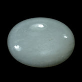 WHITE MOONSTONE (MILKY) PLAIN OVAL CAB 20.00X15.00 MM 12.65 Cts.