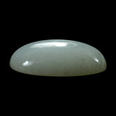 WHITE MOONSTONE (MILKY) PLAIN OVAL CAB 20.00X15.00 MM 12.65 Cts.