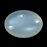 WHITE MOONSTONE (MILKY) LENTIL OVAL 7.90X5.70 MM 0.93 Cts.