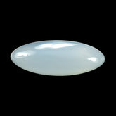 WHITE MOONSTONE (MILKY) LENTIL OVAL 12.00X10.00 MM 3.4 Cts.