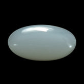 WHITE MOONSTONE (MILKY) LENTIL CUSHION 10.00X10.00 MM 3.62 Cts.