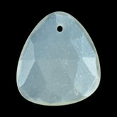 WHITE MOONSTONE (MILKY) ROSE CUT BRIOLETTE PEARISH (FULL DRILL 1.00MM) 18.00X16.00 MM 7.42 Cts.