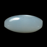 WHITE MOONSTONE (MILKY) LENTIL CUSHION 8.00X8.00 MM 1.81 Cts.